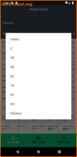 RotoTargets screenshot