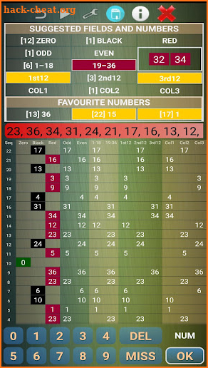 Roulette Bet Counter Predictor screenshot