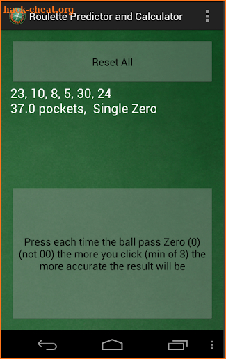 Roulette Predictor & Calc Pro screenshot