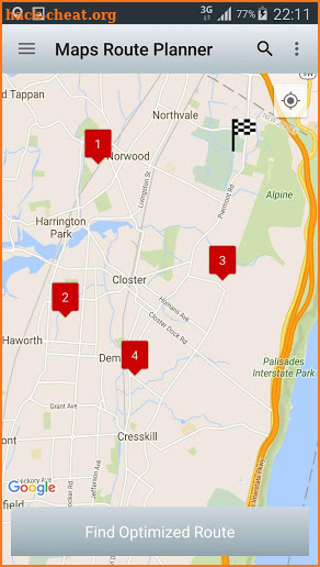 Route Planner Multi Waypoint screenshot