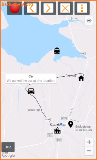 Route Recorder screenshot