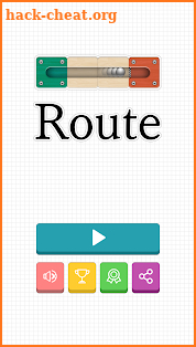 Route - slide puzzle game screenshot