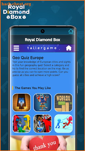 Royal Diamond Box screenshot