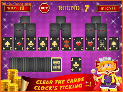 Royal King Pyramid Solitaire screenshot