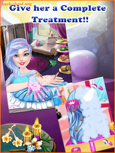 Royal Princess Makeover - Salon Games for Girls screenshot