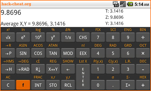 RpnCalc - Rpn Calculator screenshot