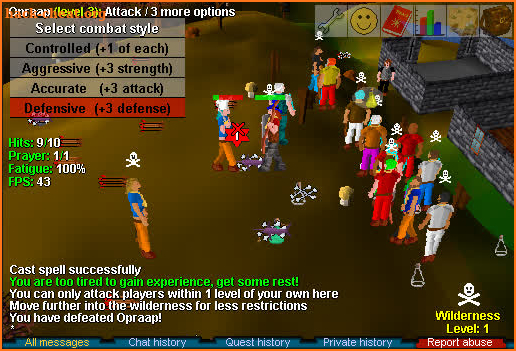 RSCEmulation - RuneScape Classic screenshot