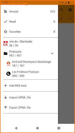 RSS Reader Offline | Podcasts screenshot