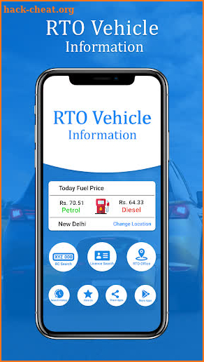 RTO Vehicle Information screenshot