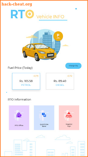 RTO Vehicle Information screenshot