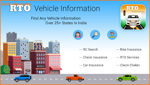 RTO Vehicle Information App screenshot