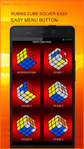 Rubiks Cube Easy 7 Steps screenshot