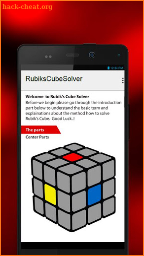 Rubiks Cube Solver screenshot