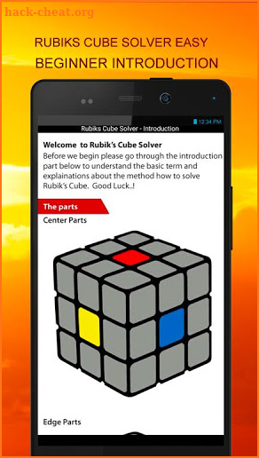 Rubiks Cube Solver Easy screenshot