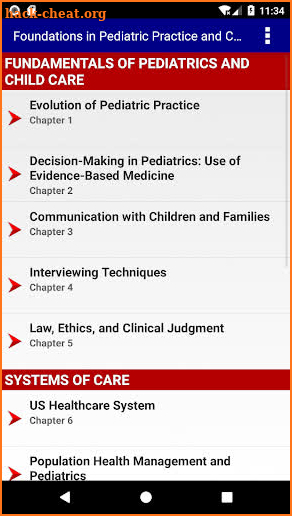 Rudolph's Pediatrics, 23rd Edition screenshot