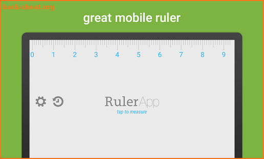 Ruler App – Measure length in inches + centimeters screenshot