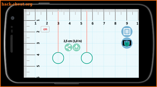 Ruler In Pocket Free screenshot