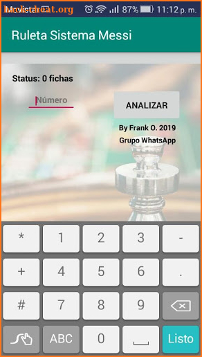 Ruleta Sistema Messi screenshot