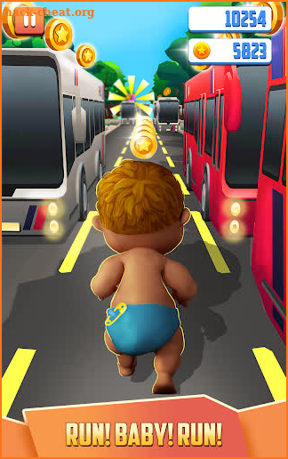 Run Baby Run - Endless Running Game screenshot