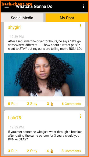 Run Or Stay screenshot