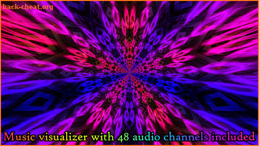 Runner in the UFO - Music Visualizer Premium screenshot