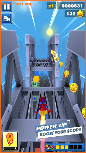 Running Subway Rush Endless Spider Simulator screenshot