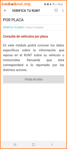 RUNT Actualizado screenshot