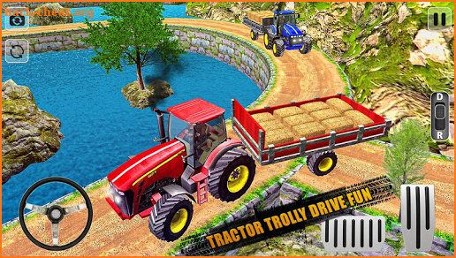 Rural Farm Heavy Tractor Drive screenshot