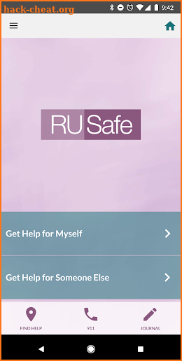 RUSafe screenshot