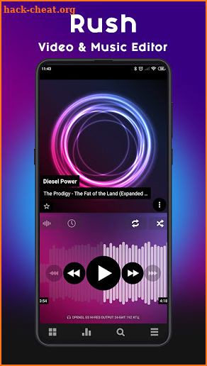 Rush: Video & Music Editor screenshot
