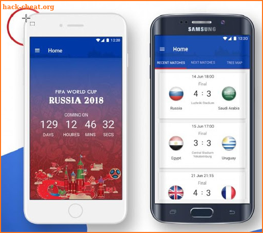 Russia 2018 World Cup App: Scores, Fixtures, News screenshot