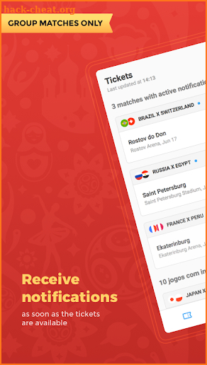 Russia Ticket Scanner 2018 - Group Matches only screenshot