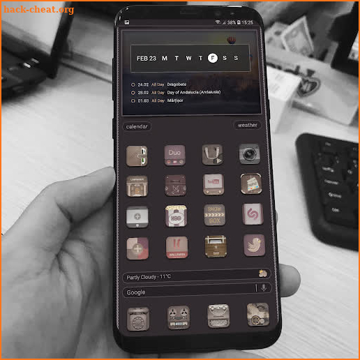 Rustic screenshot