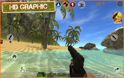 Rustland - Last Day Survival and Craft Island 3D screenshot