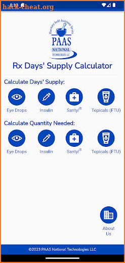 Rx Days’ Supply Calculator screenshot