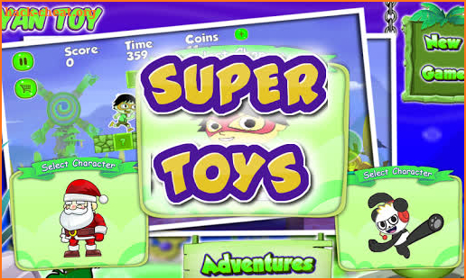 Ryan's Friends Adventure toys screenshot