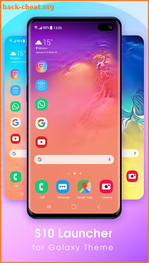 S10 Launcher One UI - Launcher for Galaxy Theme screenshot