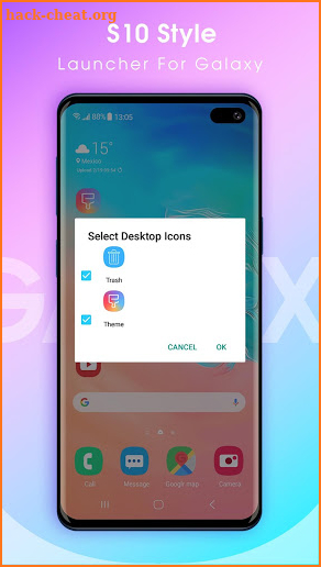 S10 Launcher One UI - Launcher for Galaxy Theme screenshot