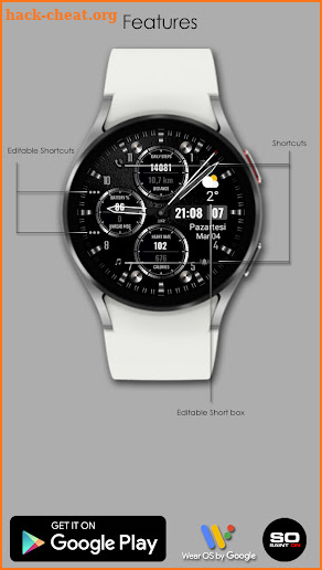 S200 Hybrid Watchface screenshot