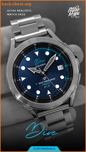 S4U Dive - Diver watch face screenshot