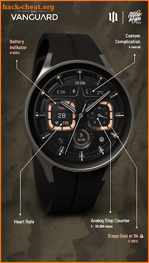 S4U Vanguard Hybrid watch face screenshot