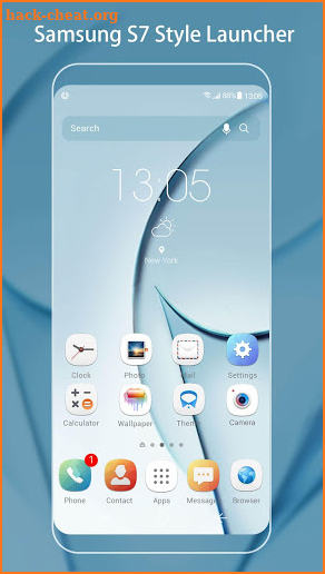 S7 Theme Galaxy Launcher for Samsung screenshot