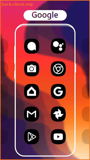 S9 Dark Black AMOLED UI - Icon Pack screenshot