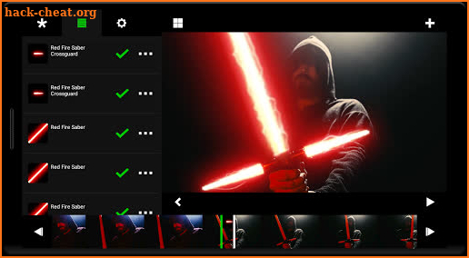 Saber Movie FX screenshot