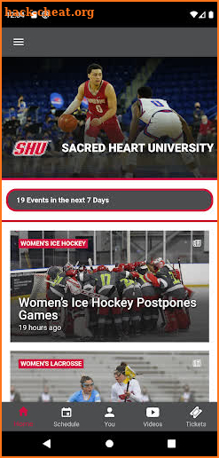 Sacred Heart Pioneers screenshot