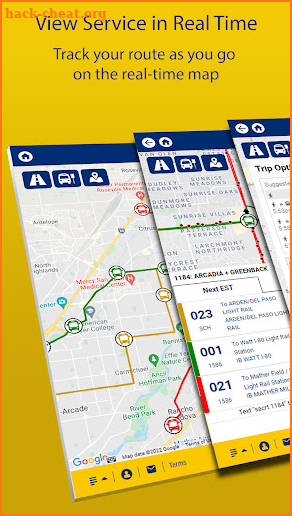 SacRT BusTracker screenshot