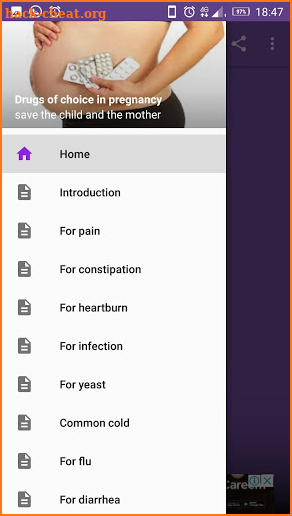 Safe Drugs in Pregnancy screenshot