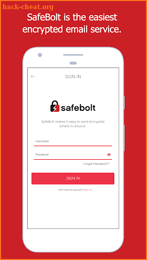 SafeBolt Mail screenshot