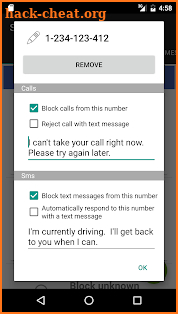 Safest Call and Text Blocker screenshot