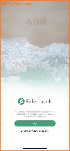 SafeTravels screenshot